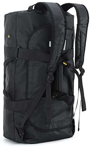 MIER Sporttaschen Duffle Bags Heavy Duty Convertible Seesack mit Rucksack Riemen für Fitnessstudio, Sport, Reisen von MIER