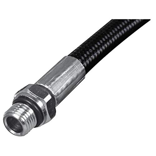 Uniflex/BtS Atemreglerschläuche - Miflex schwarz Niederdruchschlauch UNF 1/2", 100cm von MIFLEX