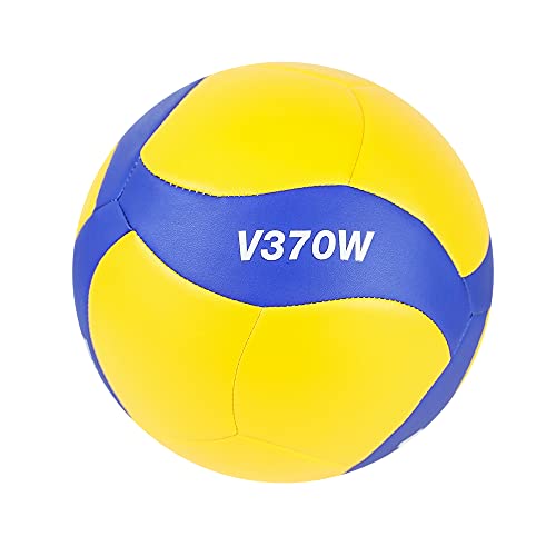 Mikasa V370W FIBA Ball V370W, Unisex Volleyballs, Yellow, 5 EU von Mikasa