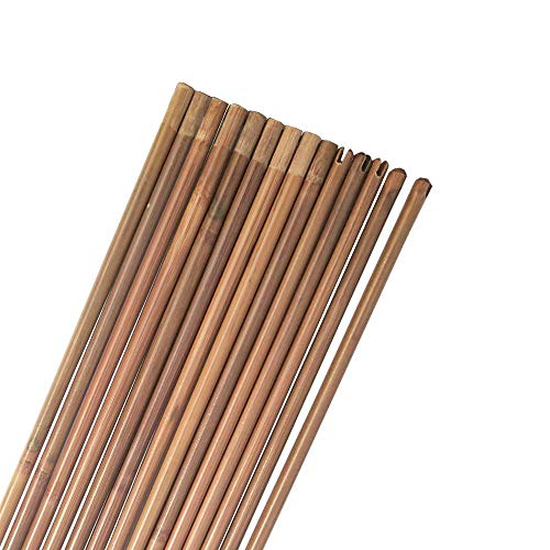 MILAEM 12 stücke 32 Zoll bogenschießen Bambus pfeilschaft pfeilschäfte für DIY jagdpfeil Durchmesser 8mm von MILAEM