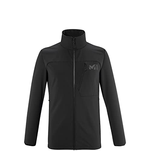 MILLET Herren Magma Shield Jacket M Softshell Jacke, Black - Noir, S EU von MILLET