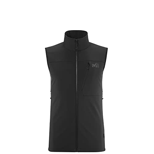 MILLET Herren Magma Shield Vest M Softshell Jacke, Black - Noir, S EU von MILLET