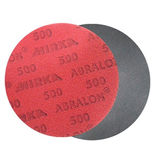 Mirka Bowling Abralon Pad 500 Grit - Schleifpad - 150mm Durchmesser - Klett-Rückseite von MIRKA