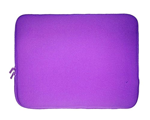 13-13.3 Zoll Basics Schutzhülle Handtasche Schulter Tasche Notebooktasche Laptop Sleeve Laptops MacBook Air, MacBook Pro Retina Display Lila von MISSMAO