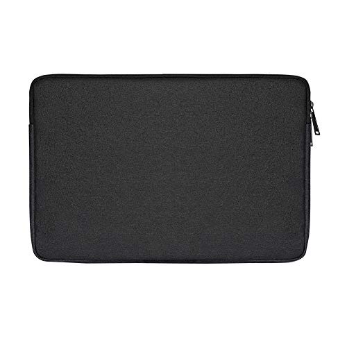 Laptop Hülle Tasche Sleeve für 13.3 Zoll MacBook/Notebook/Chromebook,Schwarz von MISSMAO