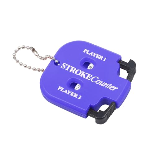 MISUVRSE Golfs Score Indikatoren 2 Spieler Strokes Counter Handheld Scorer Scorekeeper Keychain Golfs Handy Count Shot Clickers Golf Score Counter von MISUVRSE