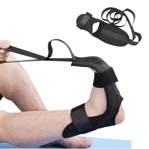 MLqkpwy Yogagurte zum Dehnen,Stretchgurt,Fuß- und Wadenstrecker - Stretchband für körperliche Fitness, Yoga-Gurt für Stretching-Ausrüstung, Stretchbänder, Beinstreckergürtel von MLqkpwy