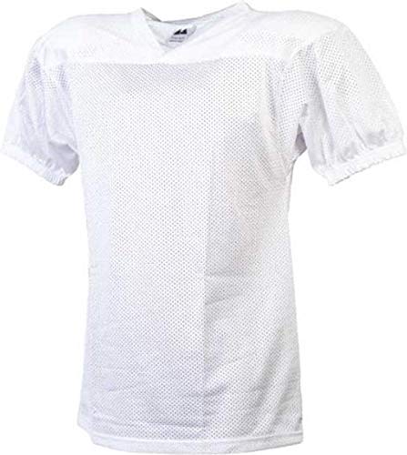 MM Youth Football Practice Jersey (White, Youth-L) von MM