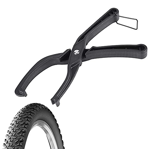 MMOBIEL Wechselwerkzeug für Fahrradreifen, Reifenzange, Demontageklemme, Reifenwechsler für leichtes Wechseln jedes Fahrradreifens, Schwarz von MMOBIEL