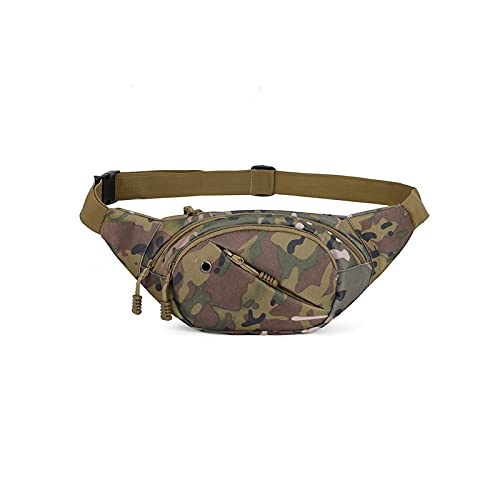 MMRTDJDR Herren Camouflage Bauchtasche: Strapazierfähige, vielseitige Hüfttasche für Outdoor-Sportarten (Farbe: 3) von MMRTDJDR