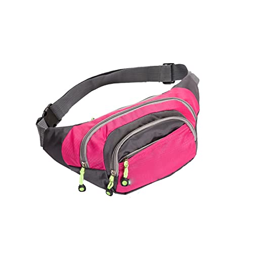 MMRTDJDR Modische rosa Herren-Hüfttasche für Outdoor-Aktivitäten mit Telefonhalterung von MMRTDJDR