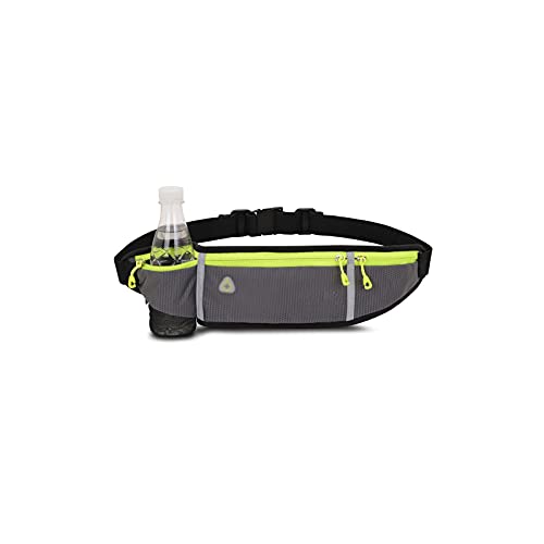 MMRTDJDR Slim Sports Hüfttasche für Herren - Multifunktionale Laufgürteltasche mit Anti-Diebstahl-Funktion, passend für 5,5-Zoll-Telefon (grau) von MMRTDJDR