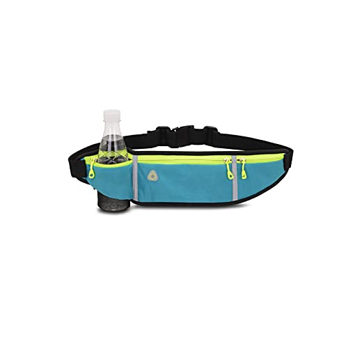 MMRTDJDR Ultradünne Hüfttasche zum Laufen, multifunktionale Sling-Brusttasche für Herren, Anti-Diebstahl-Handytasche für 5,5-Zoll-Telefone (blau) von MMRTDJDR