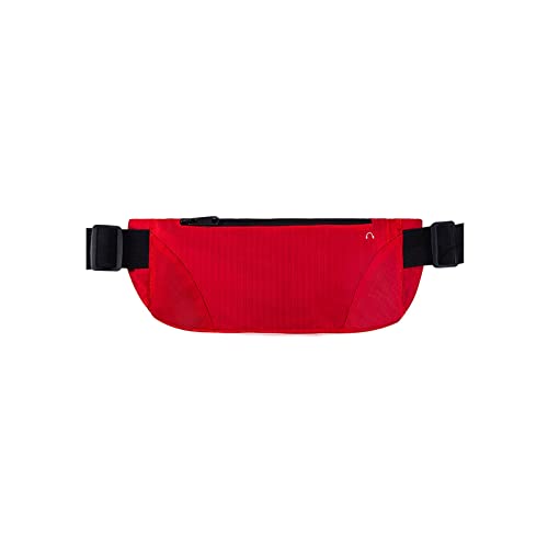 MMRTDJDR wasserdichte Sport-Hüfttasche zum Laufen, mit Multifunktionalität, geeignet für Männer und Frauen (Rot) von MMRTDJDR