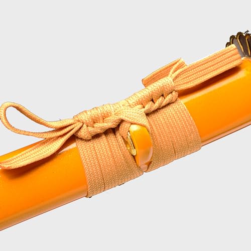 MN Sword 4,4 Meter synthetische Seide Ito Tsukamaki Sageo Griff Wickelschnur Scheide Seil für Japanisches Schwert Katana Wakizashi Tanto von MN Sword