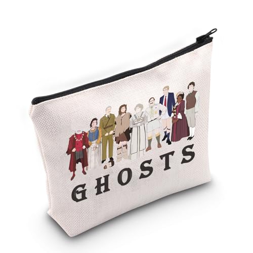 Ghosts-TV-Show-inspiriertes Geschenk, Geister-Make-up-Tasche mit Reißverschluss für BBC's Geister-Fans, Geister, Medium von MNIGIU