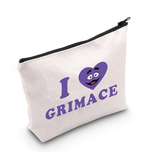 MNIGIU Violettes Monster-Liebhaber-Geschenk, lila Monster-inspirierte Make-up-Tasche, Cartoon-Liebhaber, Geschenk, Cartoon-inspiriertes Geschenk, Purple Monster von MNIGIU