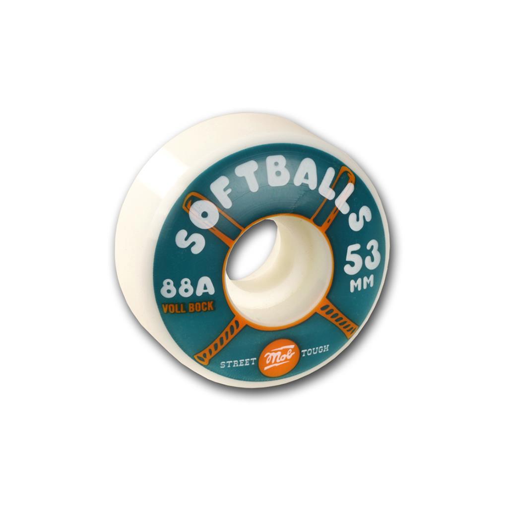 MOB Skateboards Wheels Softballs - 53 mm von MOB Skateboards