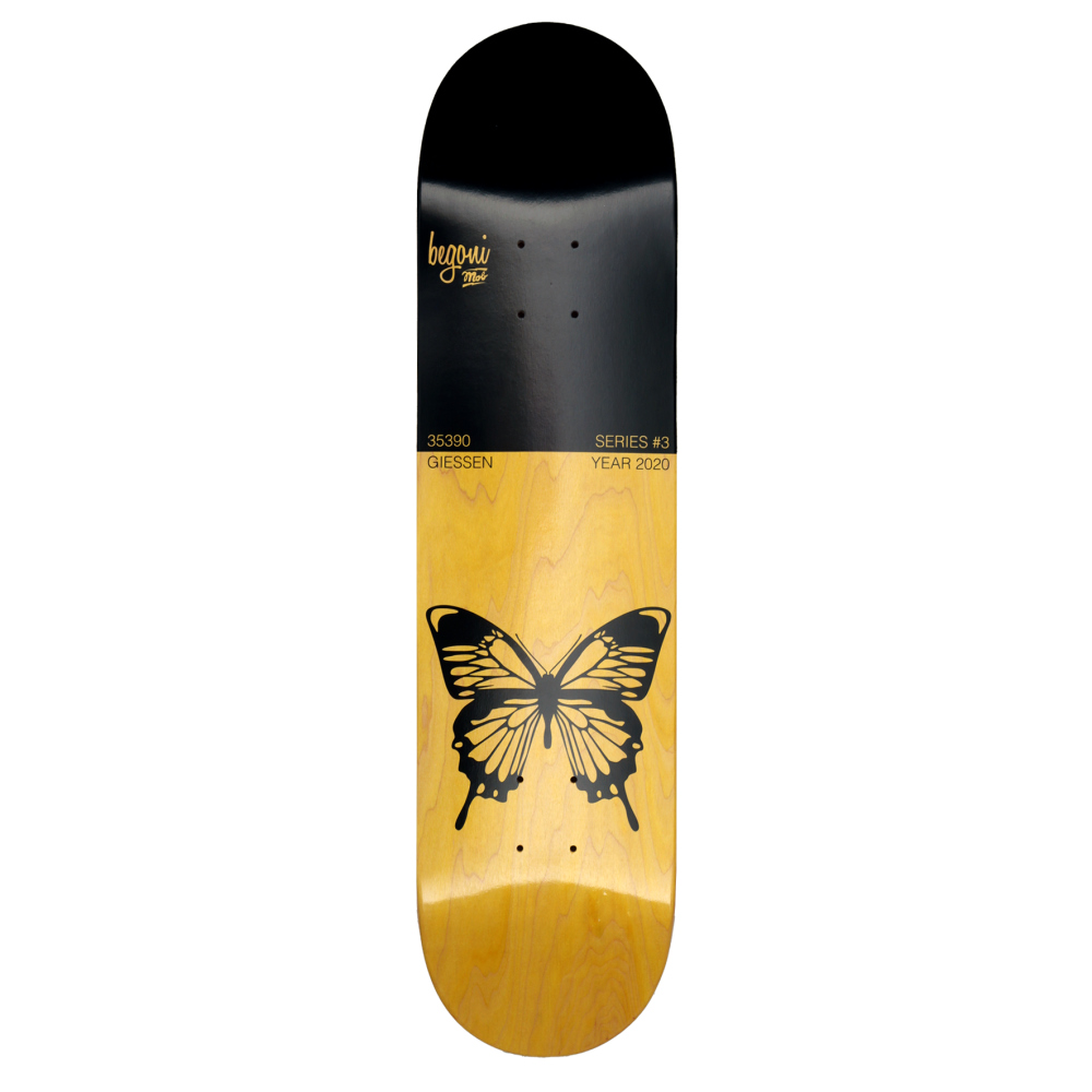 MOB Skateboards x Begoni Single Butterfly Deck - 8.0 von MOB Skateboards