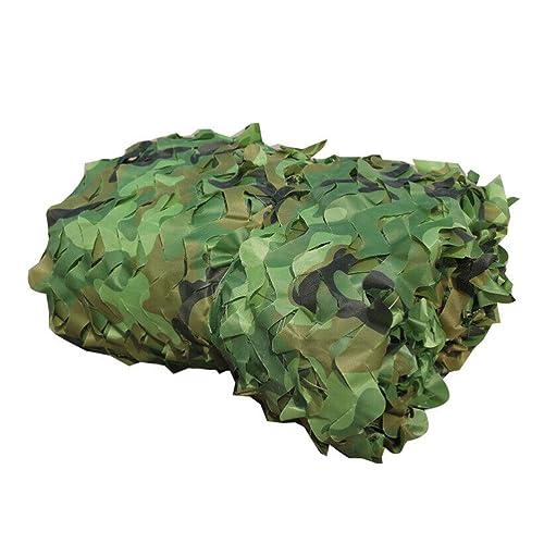 MOCNT Tarnnetz Waldland Camouflage Netz Woodland Tarnnetz Jagd Camo Tarnung Armee Tarnung Net Camping Sonnenschutz Sichtschutz Dekoration Garten Verstecken Auto Abdeckung 1,5m x 3m von MOCNT