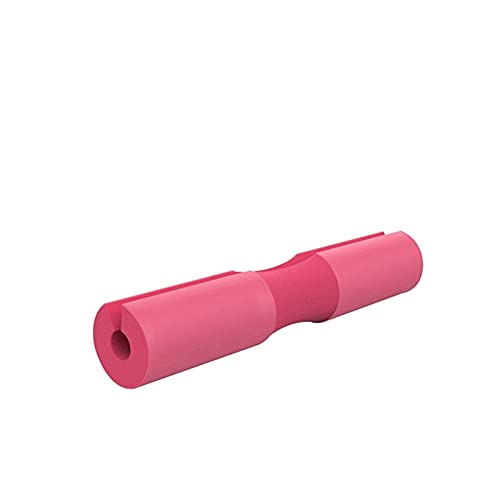 Barbell Squat Pad 45 * 10 cm Schaum-Hantelblock-Kugelabdeckung für Gymnastik Gewicht Heben Gepolsterte Squat-Schulter-Rückenstütze Hals-Amp-Schulterschutz-Pad(Color:Pink) von MOEENS