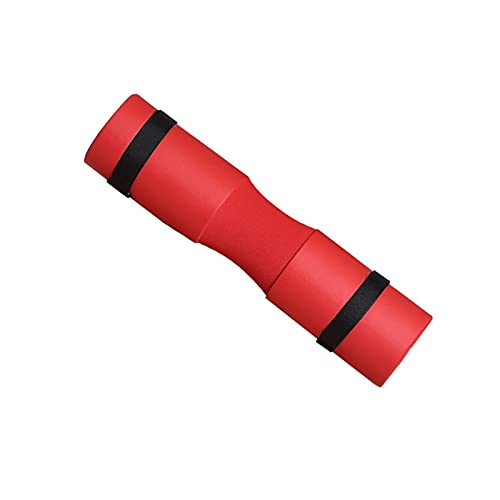 Barbell Squat Pad 45 * 10 cm Schaum-Hantelblock-Kugelabdeckung für Gymnastik Gewicht Heben Gepolsterte Squat-Schulter-Rückenstütze Hals-Amp-Schulterschutz-Pad(Color:Red) von MOEENS