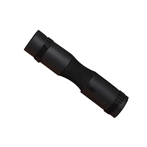 Barbell Squat Pad 45 * 10 cm Schaumstoff-Hantelkissenabdeckung für Fitnessgewicht Heben Gepolsterte Squat-Schulter-Rückenstütze Hals-Amp-Schulterschutz-Pad(Color:Black) von MOEENS