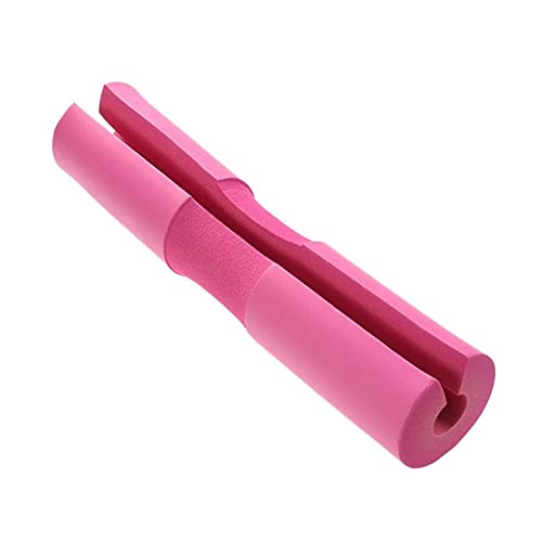 Barbell Squat Pad Hantelkissenhals Schulterrücker Schutz Pad für Körper □ Bauen Gewichtheben Lunges Squat Pull Up Equipment(Color:Pink) von MOEENS