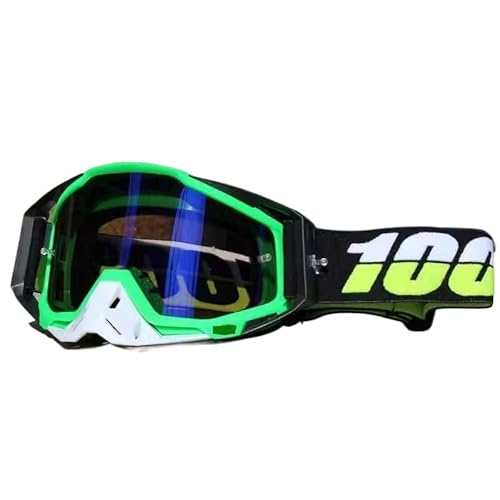 MOEENS Bike Motocross Goggles,Motorradbrillen Schutzbrille, Motorradhelm-Schutzbrille, Offroad-Schutzbrille, wind- und sandstaubdichte Schutzbrille (Color : 11) von MOEENS
