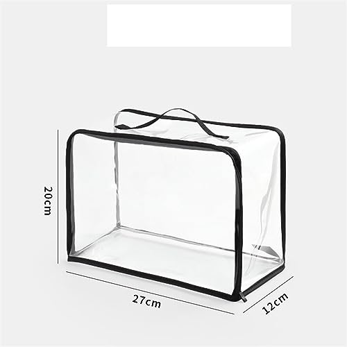 MOEIDO Schuhbeutel 10PCHandbag, Clothes, Shoe Cabinet, transparent Moisture-Proof Zipper Bag(Color:20 * 12 * 27cm) von MOEIDO