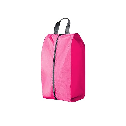 MOEIDO Schuhbeutel 10PCShoes Bags Travel Portable Shoe Storage with Sturdy Zipper Pouch Waterproof Packing Cubes(Color:Pink,Size:34.5x17x12cm) von MOEIDO