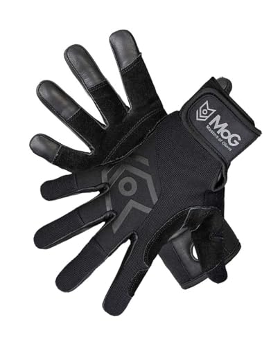 MOG Masters of Gloves Abseil/Rappel 9162 professioneller Abseil-Handschuh, Kletter-Handschuh, taktischer Schutz-Handschuh für Rettungsdienst, Militär, Polizei, Industriekletterer von MOG