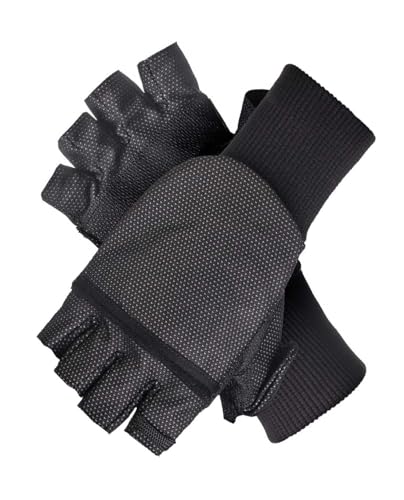 MOG Masters of Gloves Duoflex 2in1 Einsatz-Handschuh, Winddicht und wasserabweisend mit Flexibler Flappe als Fäustling oder fingerloser Handschuh nutzbar von MOG