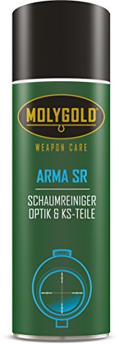 MOLYGOLD Schaumreiniger, Arma SR, Optik Waffenpflegemittel, Blau, 100 ml von MOLYGOLD