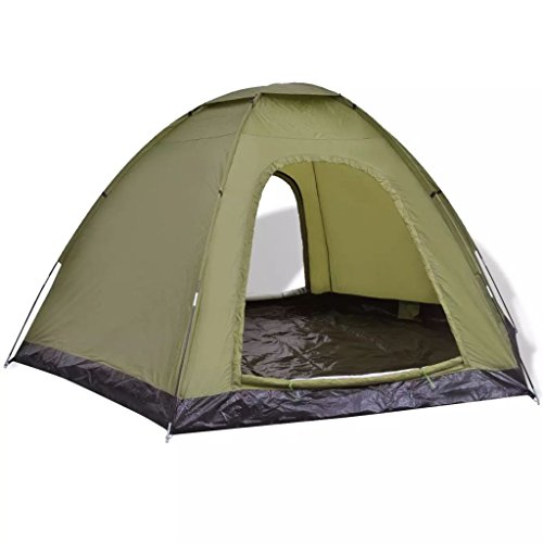 6-Personen-Zelt, MOONAIRY Campingzelt, Caming Zelt, Camping Markise Zelt, Camping Tents, Camping-Zelt, Grün von MOONAIRY