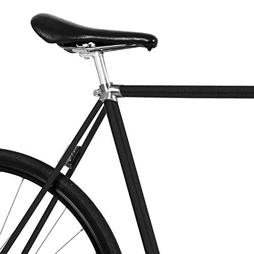 MOOXIBIKE Charcoal metallic anthrazit Mini Fahrradfolie glänzend für Rennrad, MTB, Trekkingrad, Fixie, Hollandrad, Citybike, Scooter, Rollator für circa 13 cm Rahmenumfang von MOOXIBIKE