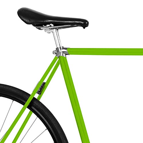 MOOXIBIKE Green Granny gruen Mini Fahrradfolie glänzend für Rennrad, MTB, Trekkingrad, Fixie, Hollandrad, Citybike, Scooter, Rollator für circa 13 cm Rahmenumfang von MOOXIBIKE