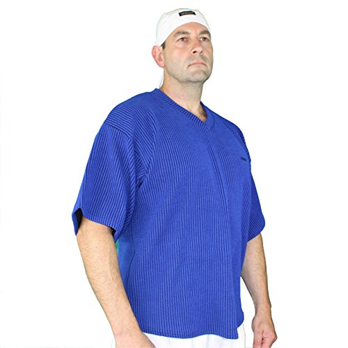 MORDEX T-Shirt fürs Gym, Fitness, Sport und Freizeit (blau, L) von MORDEX