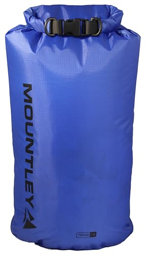 MOUNTLEY Dry Bag Ultralight TENIQ 13L - wasserdichte Tasche mit abriebfestem Rolltop – wasserdichter Beutel für SUP, Outdoor, Wandern, Reisen, Strand, Camping | Nassbeutel und Wäschesack von MOUNTLEY