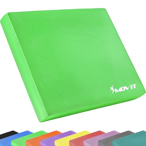 MOVIT Balance Pad DYNAMIC BASE, 50 x 40 x 6 cm, Farbwahl: 10 Farben, Grün von MOVIT