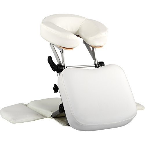 MOVIT Massage Tischaufsatz/Mobile Kopfstütze, Faltbarer Alu Rahmen, inkl. Tragetasche, schadstoffgeprüft von MOVIT