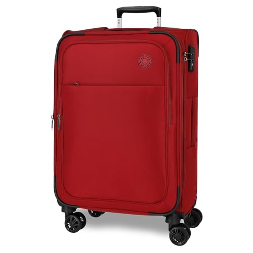 MOVOM Atlanta Koffer Medium, Einheitsgröße, rot, Talla única, Mittelgroßer Koffer von MOVOM