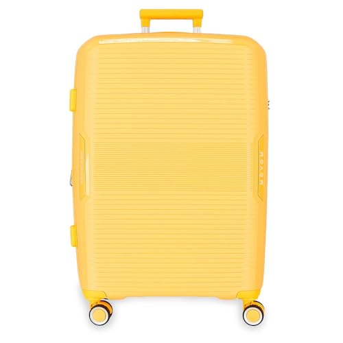 MOVOM Inari Koffer Medium, Einheitsgröße, gelb, Talla única, Mittelgroßer Koffer von MOVOM