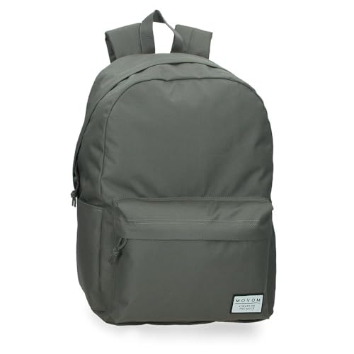 Movom Always on The Move Rucksack für Notebook, 39,6 cm (15,6 Zoll), Grün, 31,5 x 45 x 15 cm, Polyester von MOVOM
