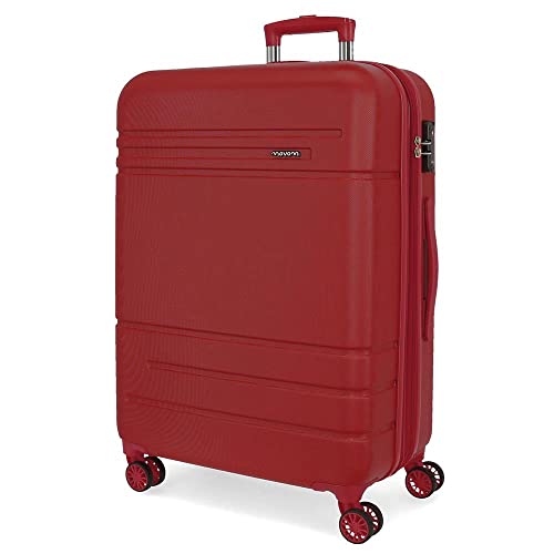 Movom Galaxy Koffer groß, Beige, 53 x 78 x 31 cm, starr, ABS-Verschluss TSA, 108 l, 4,92 kg, 4 Räder von MOVOM
