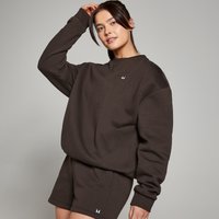 MP Damen Basic Oversized-Sweatshirt – Kaffee - L von MP