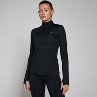 MP Damen Training Top mit 1/4-Reißverschluss – Schwarz - S von MP