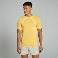 MP Herren Tempo Panel Kurzarm-T-Shirt – Sonnengelb - XXL von MP
