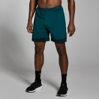 MP Herren Tempo Shorts – Dark Teal - M von MP