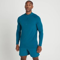 MP Men's Tempo Ultra Oberteil mit ¼-Reißverschluss — Deep Lake - XS von MP